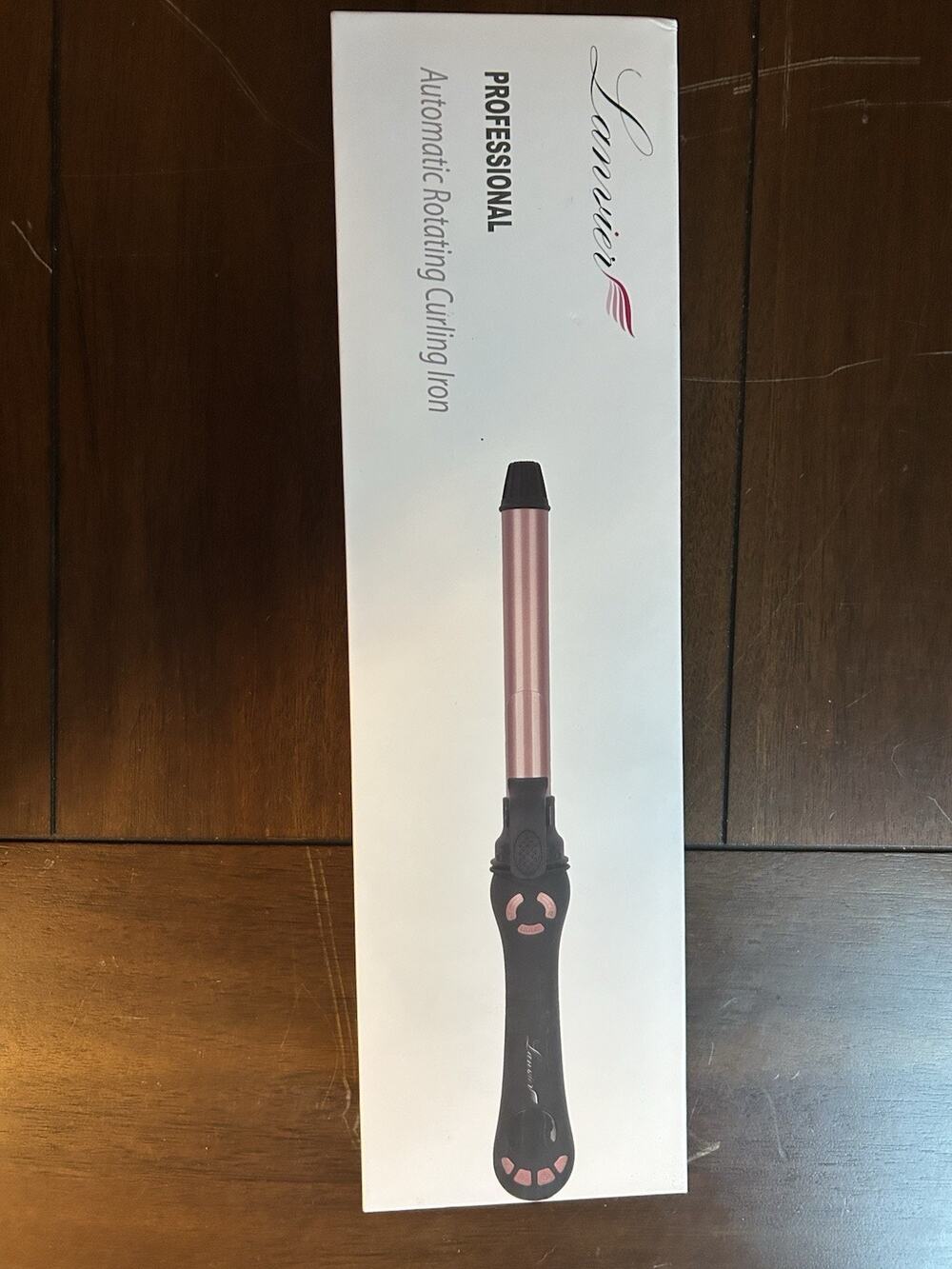 Lanvier Professional 1" Automatic Rotating Curling Iron Hair Styler Wand 430F